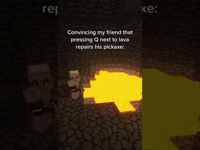 Nobody tell him #minecraft #minecraftmemes #fyp #shockbyte