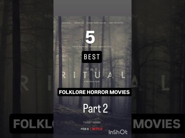 5 BEST FOLKLORE HORROR MOVIES Part 2 #horror #horrormovies #folklore #movieshorts #top5