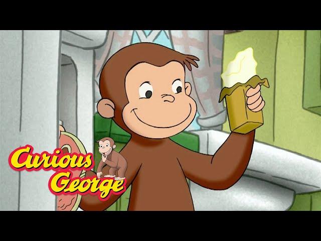 George's Homemade Compost!  Curious George  Kids Cartoon  Kids Movies