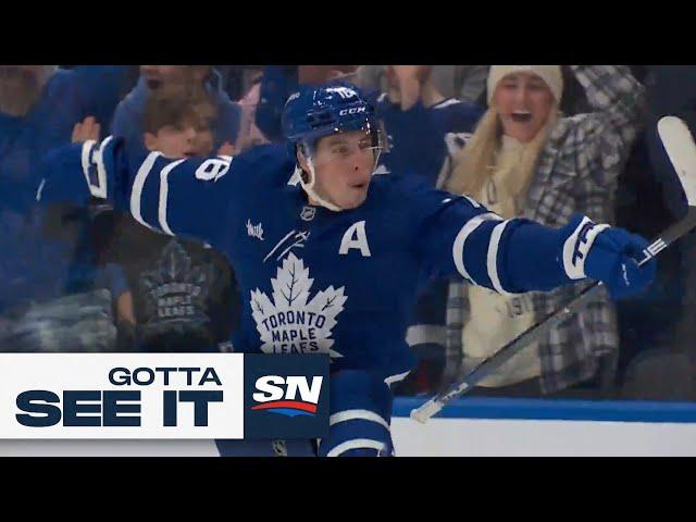 GOTTA SEE IT: Mitch Marner's 200th Goal Sinks Oilers In OT