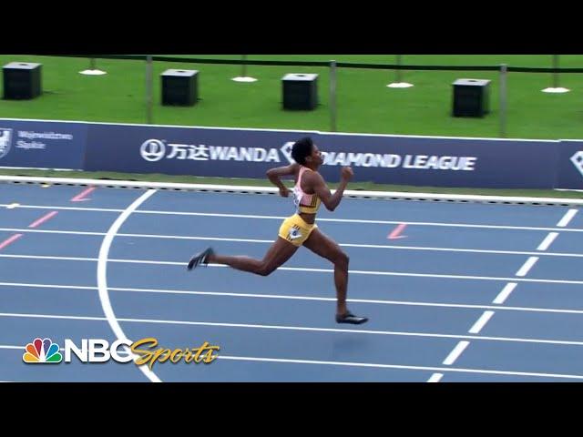 Marileidy Paulino cruises to victory in 400m at Diamond League Silesia | NBC Sports