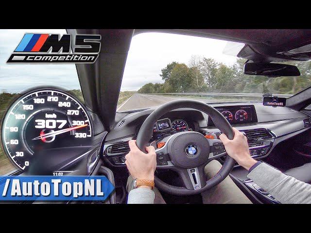 BMW M5 F90 COMPETITION 625HP TOP SPEED on AUTOBAHN (NO SPEED LIMIT) by AutoTopNL