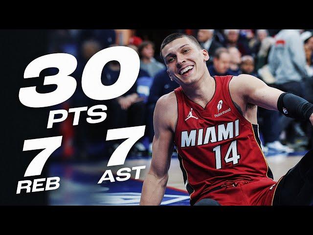 Tyler Herro’s CLUTCH 30-PT Showing On The Road! | February 5, 2025