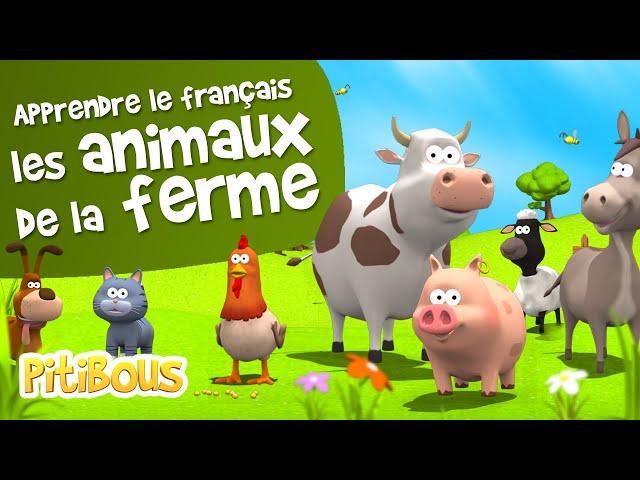 Apprendre les animaux de la ferme - Apprendre le Français