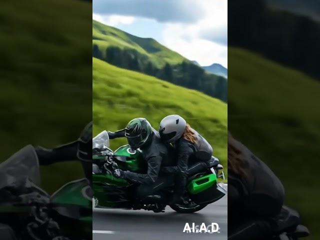 Ninja - How  kawasaki bick #sportbick #ninja300 #ninja #AIGoogle  #sportshort  #ai  #shortvideo/AI