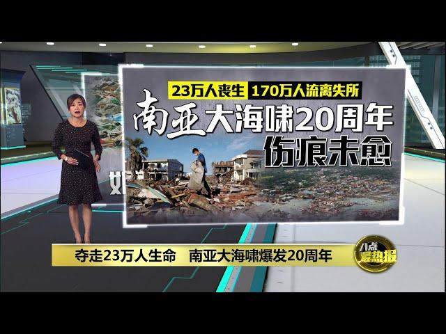 南亚大海啸夺走23万条人命   幸存者对大海感到深深恐惧 | 八点最热报 25/12/2024