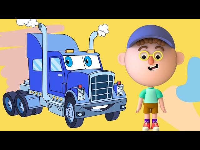 Memory Game For Kids With Tractors, Excavators - Brain Games & Educational Videos for Toddlers