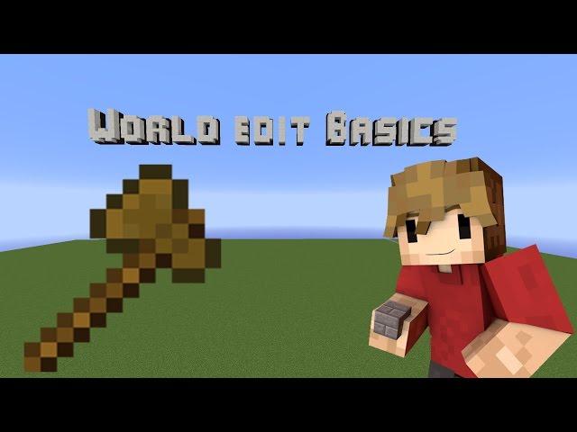 Minecraft Building Tutorial: World Edit Basics!