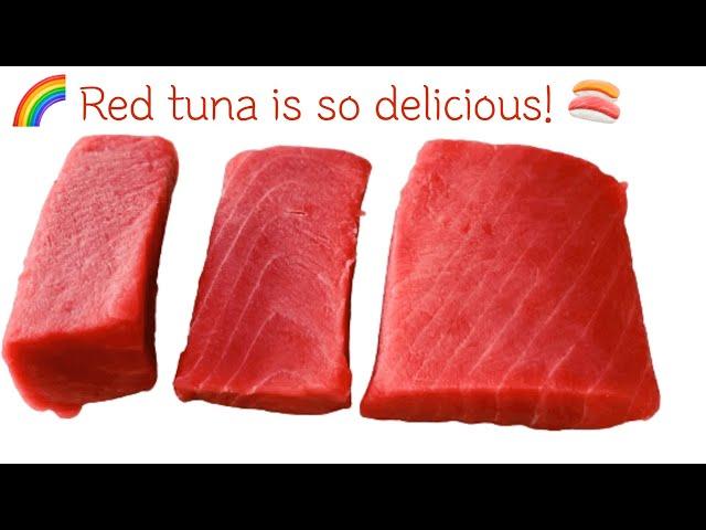 Tuna thawing technique // appropriate temperature, salt content, sliced raw fish, mukbang