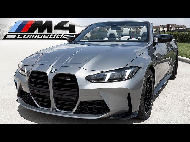 2025 BMW M4 Competition Convertible LCI - Sound, Interior and Exterior