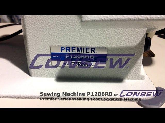 Consew Sewing Machine P1206RB Demo