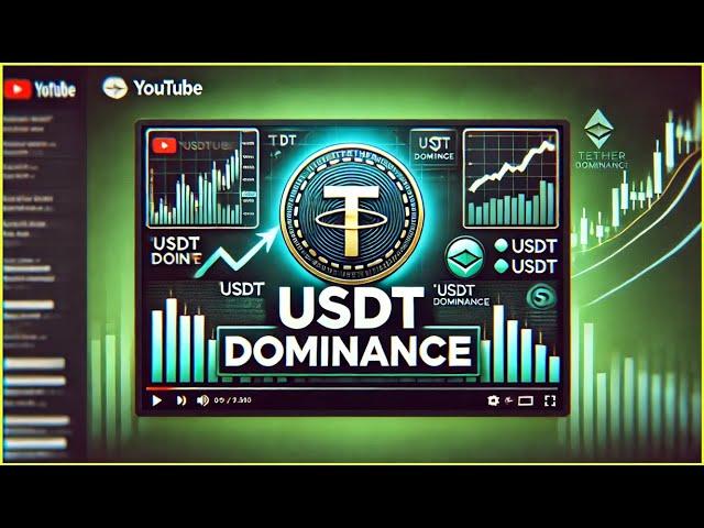 USDT - TETHER Dominance  - The ULTIMATE Trendline Approaches  #usdt