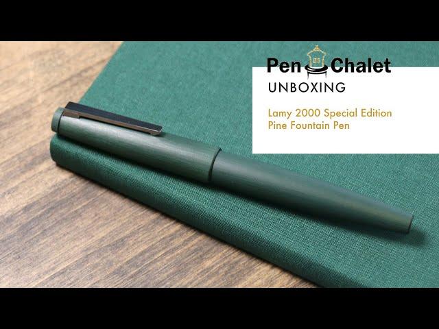 The Lamy 2000 Special Edition Pine Fountain Pen Will Leave You Speechless!