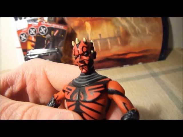 STAR WARS BATTLE PACKS "RETURN OF DARTH MAUL" TOY REVIEW