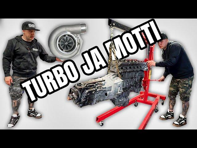 DRIFTING TOYOTAAN KUNNON MOOTTORI - M50 TURBO -