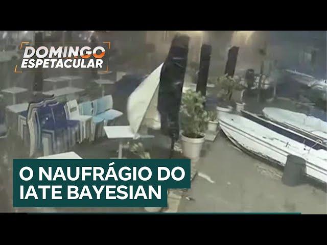 Naufrágio do iate Bayesian: Domingo Espetacular vai à Itália para entender o caso