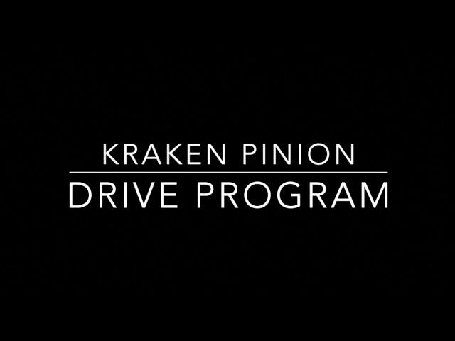 Kraken Pinion DRIVE Program Promotional Video