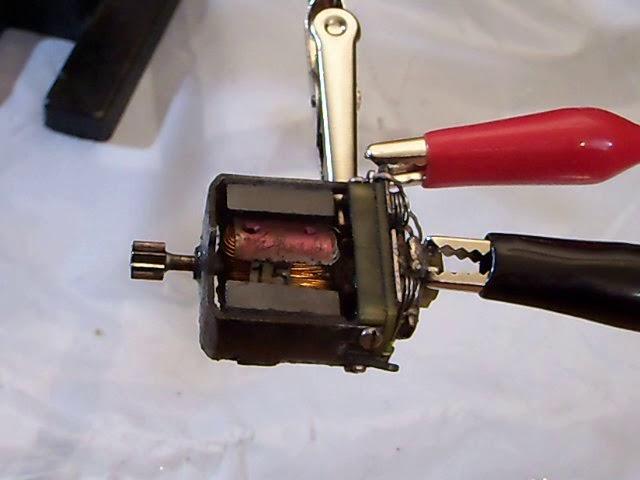 WING SLOT CAR STRAP CAN MOTOR WITH KOFORD ARMATURE DEMO / TEST