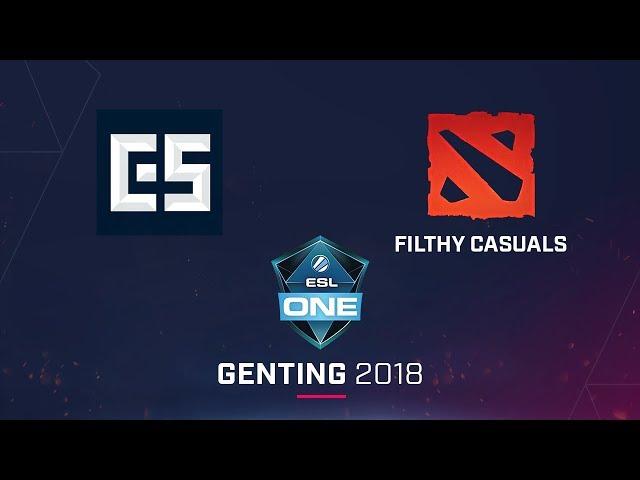 Dota 2 - Carlton vs Casuals - Game 1 - Ro12 - ESL One Genting 2018 NA Qualifier