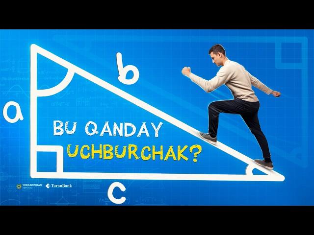 Uchburchakning 6 turi bu videodan keyin esingizdan chiqmaydi