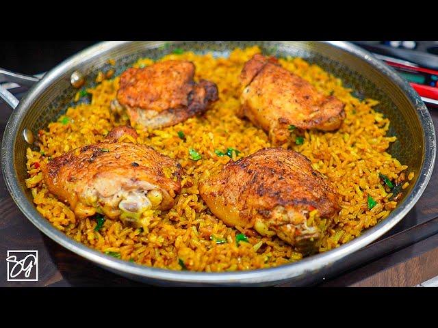 Budget Friendly One Pot Chicken and Yellow Rice