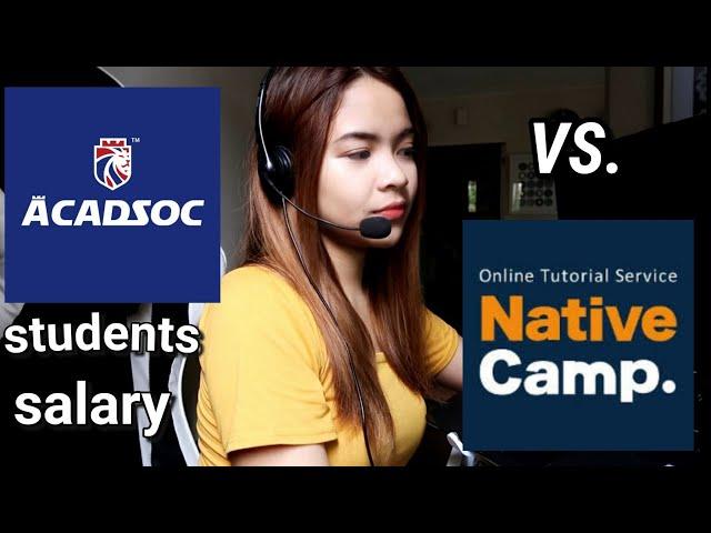 ACADSOC vs NATIVE CAMP | honest review  Work at Home Set Up