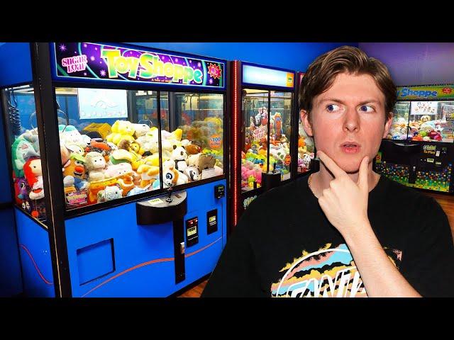 I Found the RARE Walmart Claw Machine Arcade!