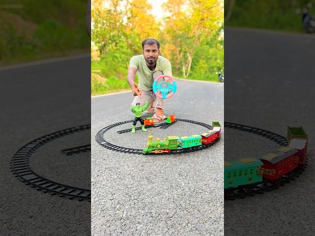 Remote control Rc train unboxing and testing 