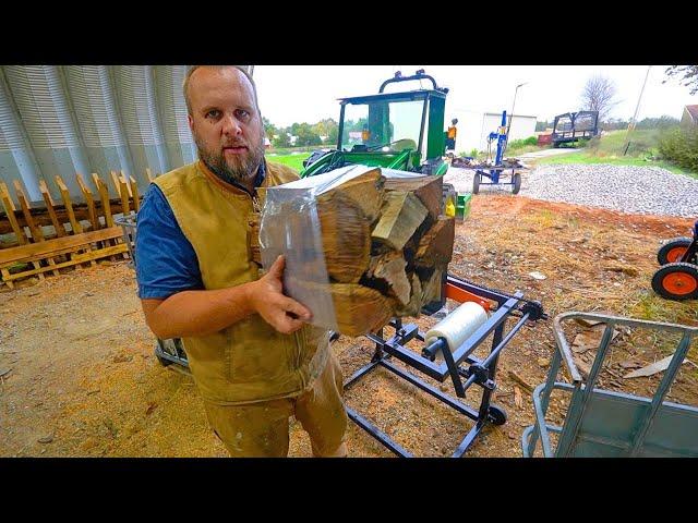 This Amish Firewood Bundler Will Actually Make You Money