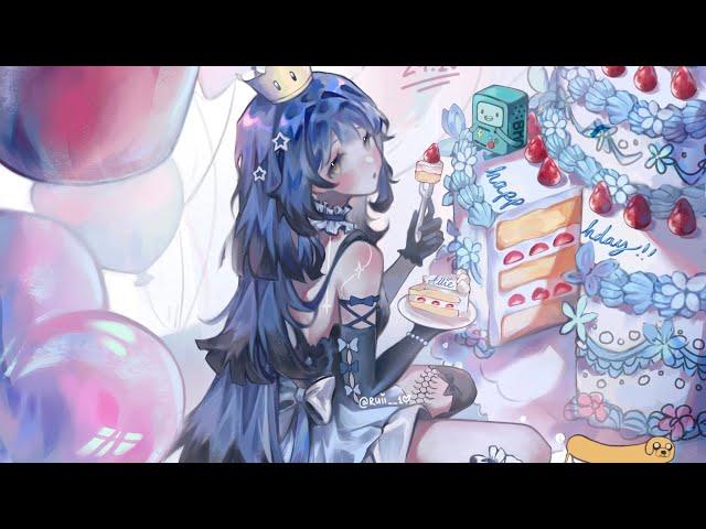  Drawing my birthday art!!【Procreate Speedpaint】