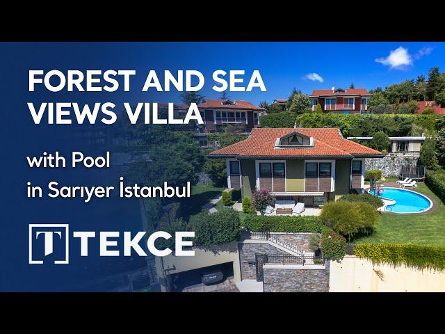 Feel Luxury and Exclusivity: Sea View Villa for Sale in İstanbul