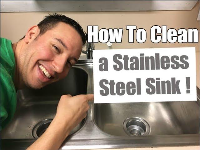 How To Clean a Stainless Steel Sink | Clean With Confidence