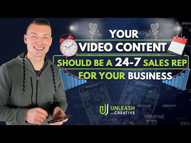 Your Video Content Should Be a 24-7 Sales Rep For You and Your Business!