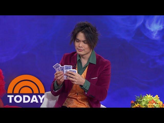 Shin Lim dazzles the TODAY anchors with mind-bending card tricks