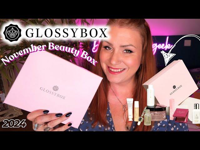 GLOSSYBOX NOVEMBER 2024 BEAUTY BOX UNBOXING | Get It For £8.50 !