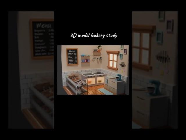 Bakery 3D model