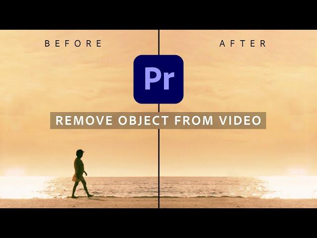 How to Remove Object From Video Using Premiere Pro CC (Tutorial)