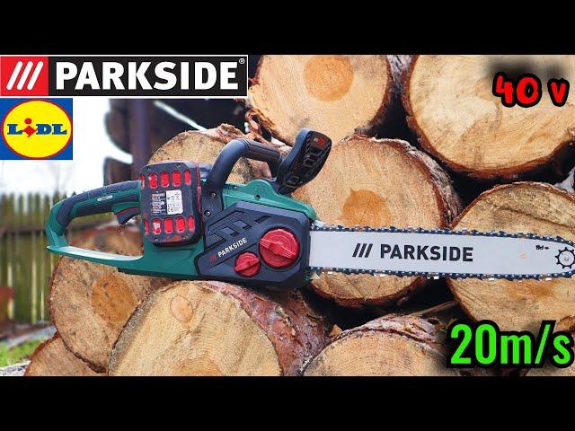 Parkside PKSA 40 Li-B2  Akumulatorowa piła łańcuchowa 40 V