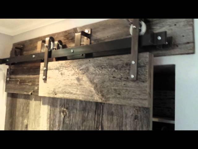 REBARN'S BYPASS BARN DOOR HARDWARE!