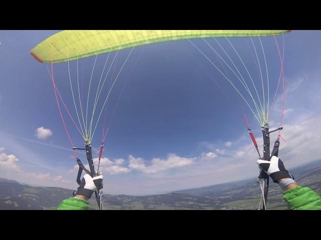 Paragleiten von der Niedere im Bregenzerwald