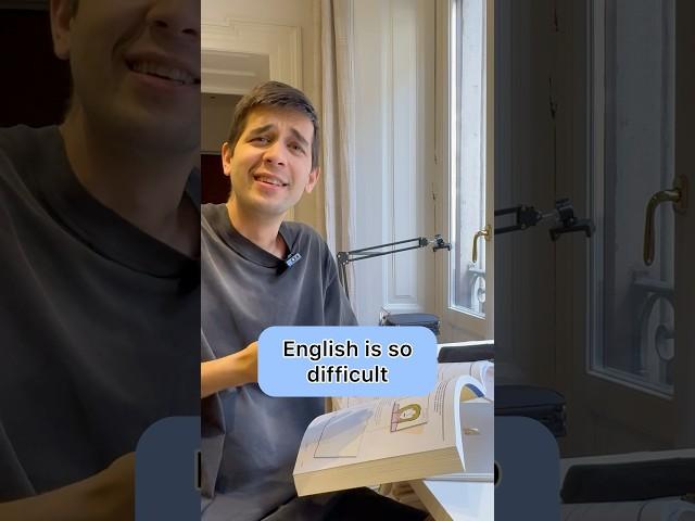 English Is Difficult, But... #english #pocenglish