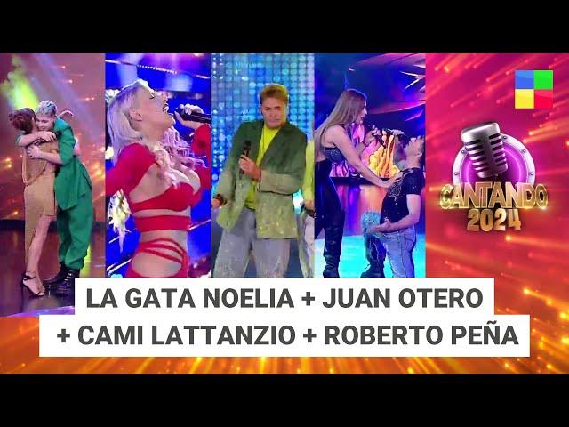 Gata Noelia + Juan Otero + Cami Lattanzio + Roberto Peña #Cantando2024 | Programa completo (25/9/24)