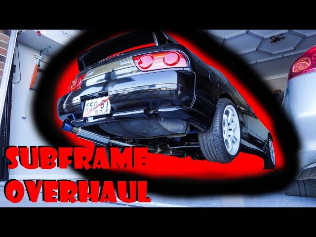 How To Restore A S13, 180sx, 240sx Rear Subframe | Bushes, Bearings & More!