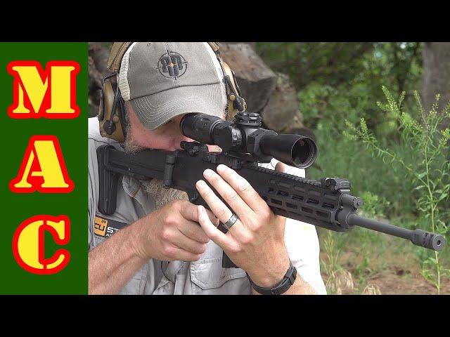 The Robinson Armament XCR-L rifle: American ingenuity.