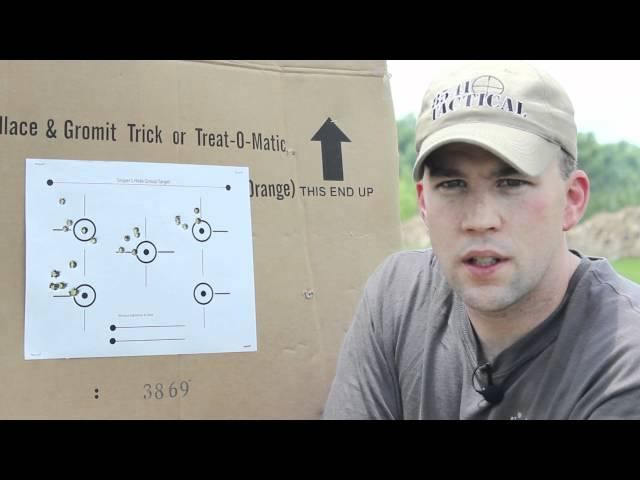 "Budget Precision" Pt.3 - Zero and Accuracy Test Remington 700 AAC-SD