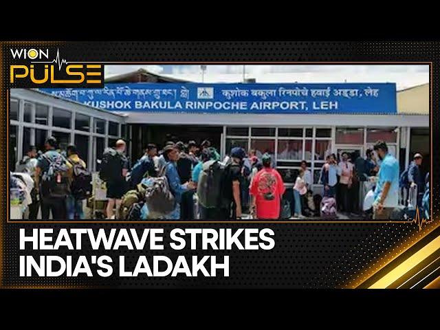 Heatwave in Leh: Four Leh flights cancelled due to heat | India News | WION Pulse