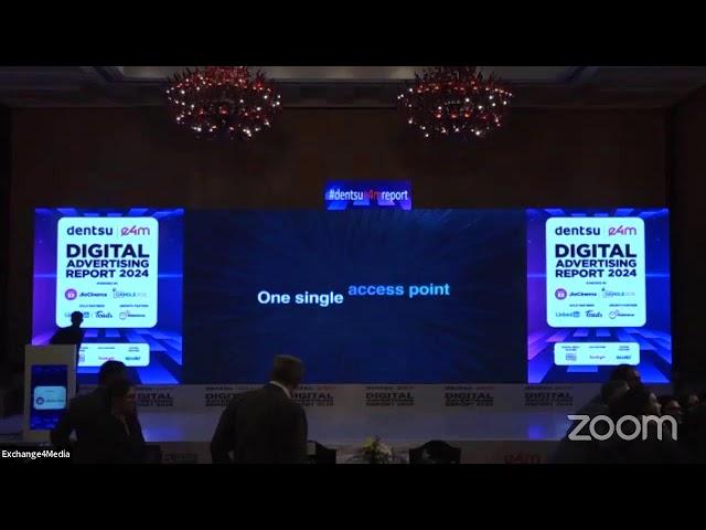 The unveiling of the 8th edition of the dentsu-e4m Digital Advertising Report 2024