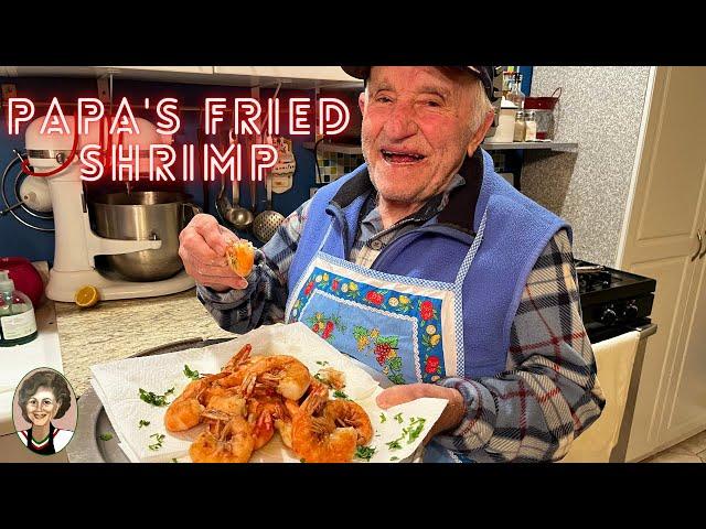 Papa's Fried Simple Shrimp in under 5:00 minutes #youtube #shrimp #fried #seafood