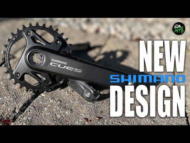 1 of 5: Shimano CUES, NEW Crankset DESIGN, LINKGLIDE - CUES U6000 1x Crankset Quick Check