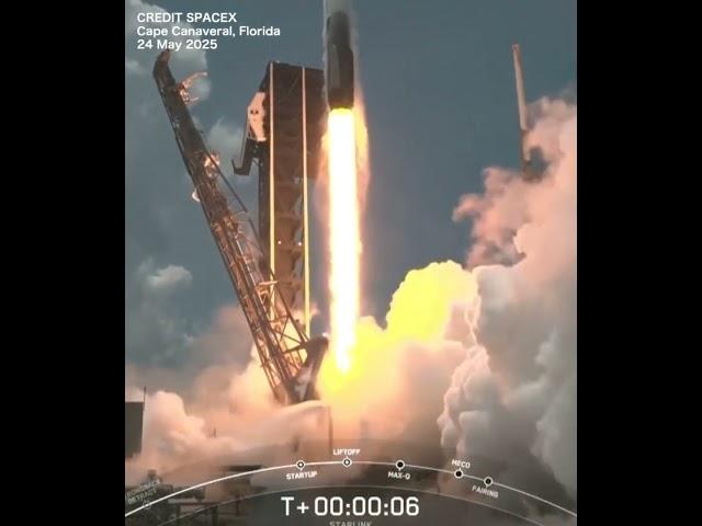 SpaceX launches Starlink satellites ahead of Memorial Day weekend